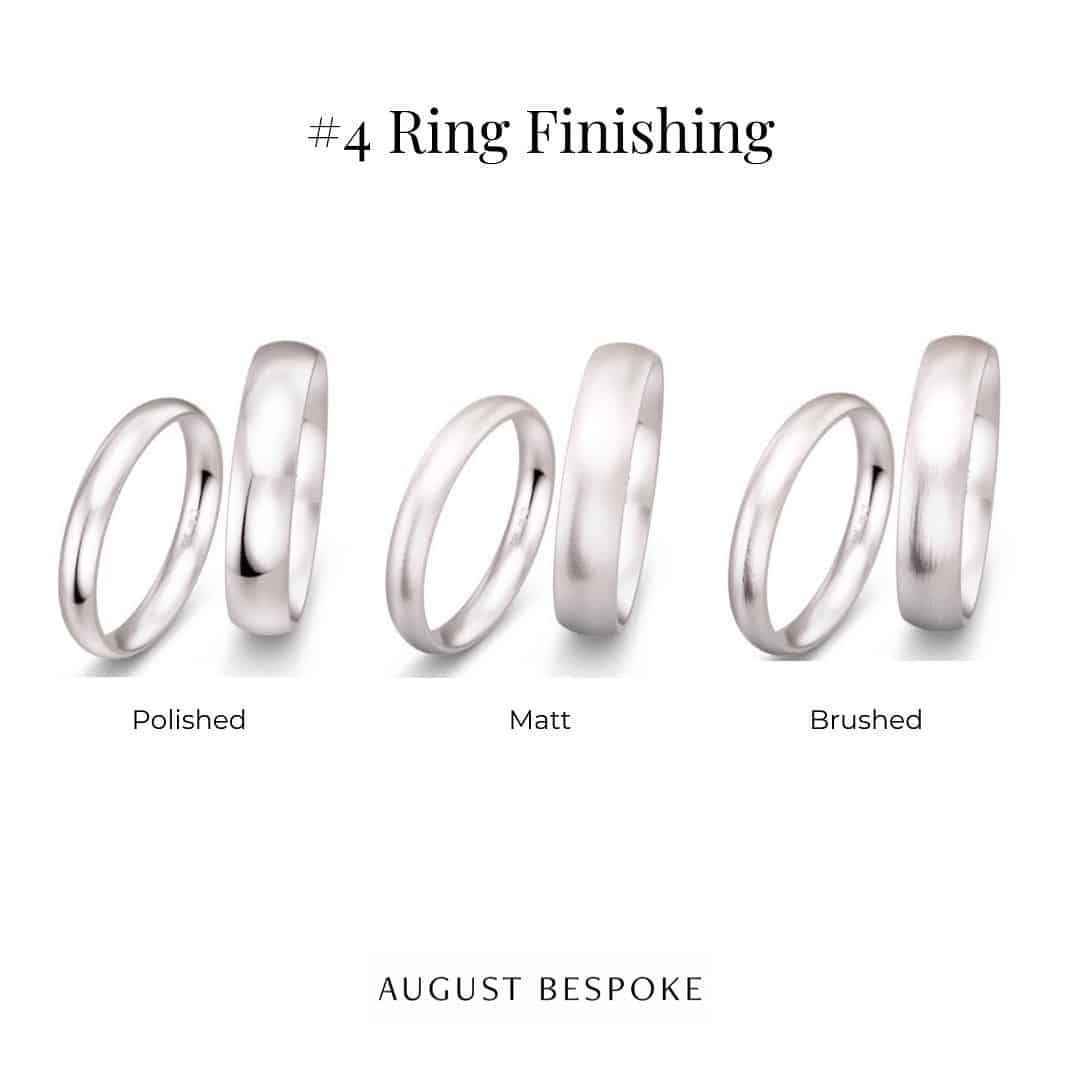 Select your Ring Finish