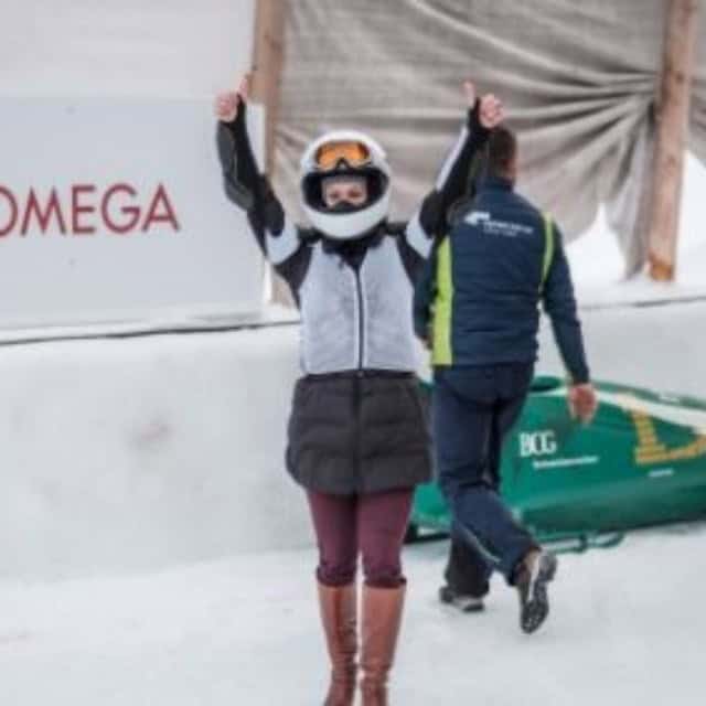 Olympic Bobrun in a Monobob Experience - St. Moritz-4-Daniela