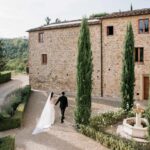 Wedding couple portraits at Il Verreno Tuscany ~ romantic countryside setting ~ destination wedding by Create Your Story Singapore