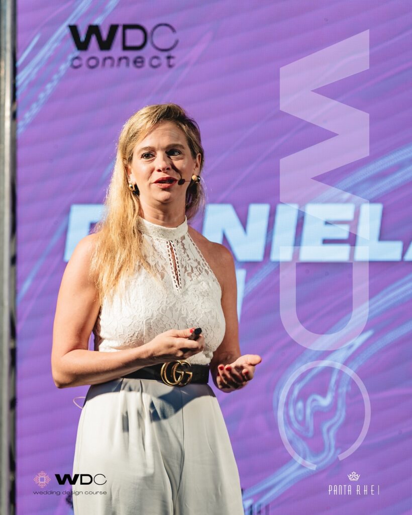 Daniela Erni at the Panta Rhei Wedding Design Course Sicily ~ international wedding planner and speaker ~ Create Your Story Singapore and Zurich