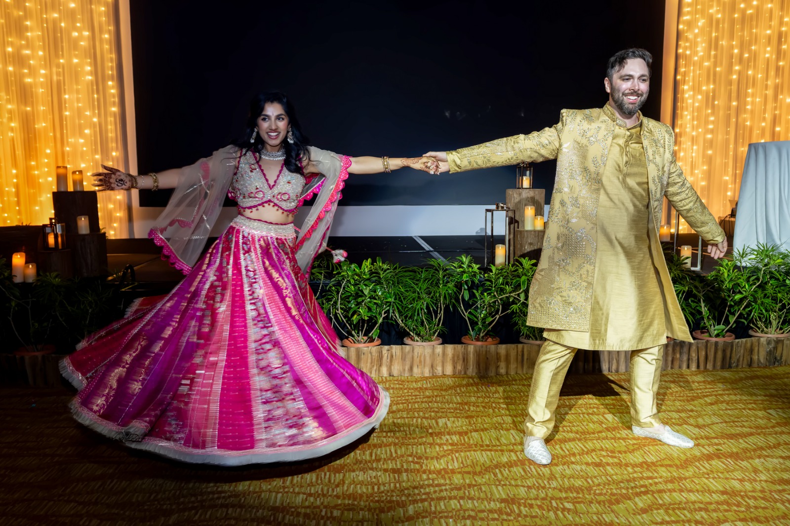 Trish & Spencer - British-Indian Wedding Celebration in Singapore at Shangri-La Rasa Sentosa
