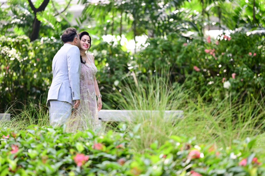Shakuntala & Arvind - Colourful Indian Ritz-Carlton Wedding Celebration in Singapore