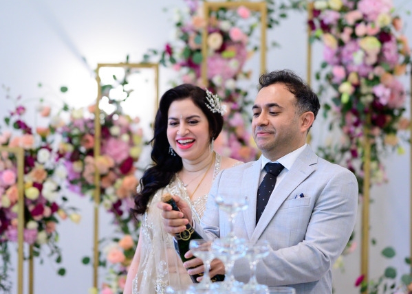 Shakuntala & Arvind - Colourful Indian Ritz-Carlton Wedding Celebration in Singapore
