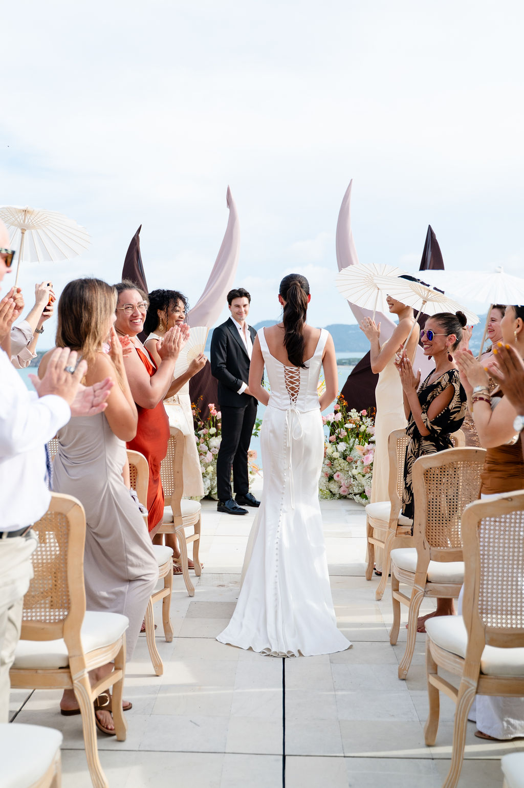 Luxury destination wedding ceremony at Samujana Villas, Koh Samui, Thailand ~ planned by Create Your Story