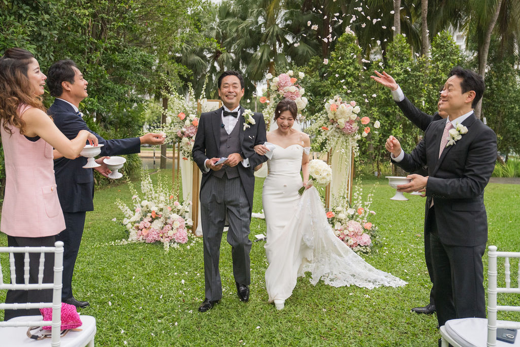 Japanese Destination Wedding at W Hotel Sentosa in Singapore by Create Your Story