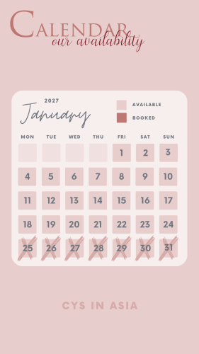 11 - Availability Booking Calendar - Jan27